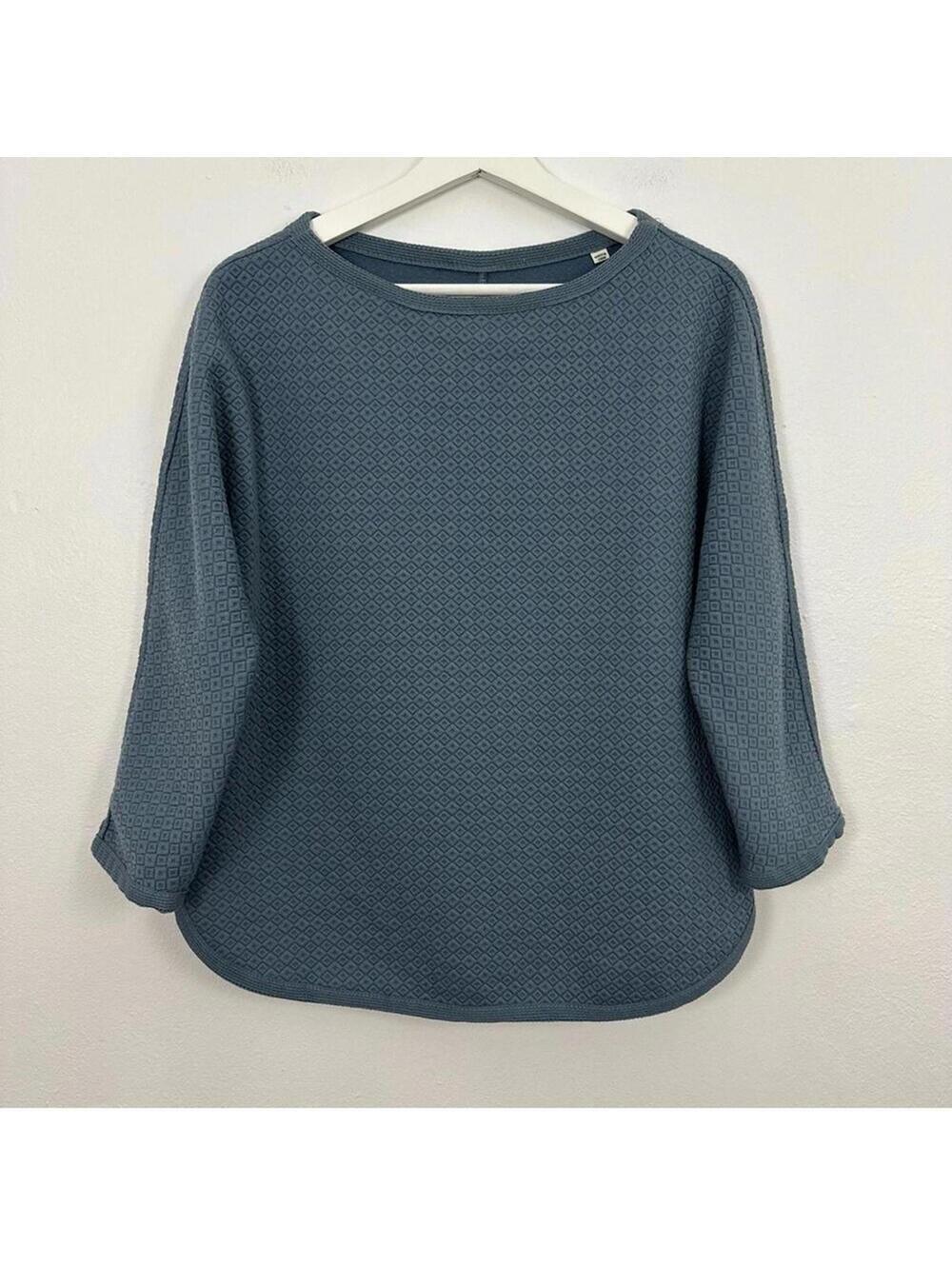 New Max Studio Waffle Knit Top Women's Size S